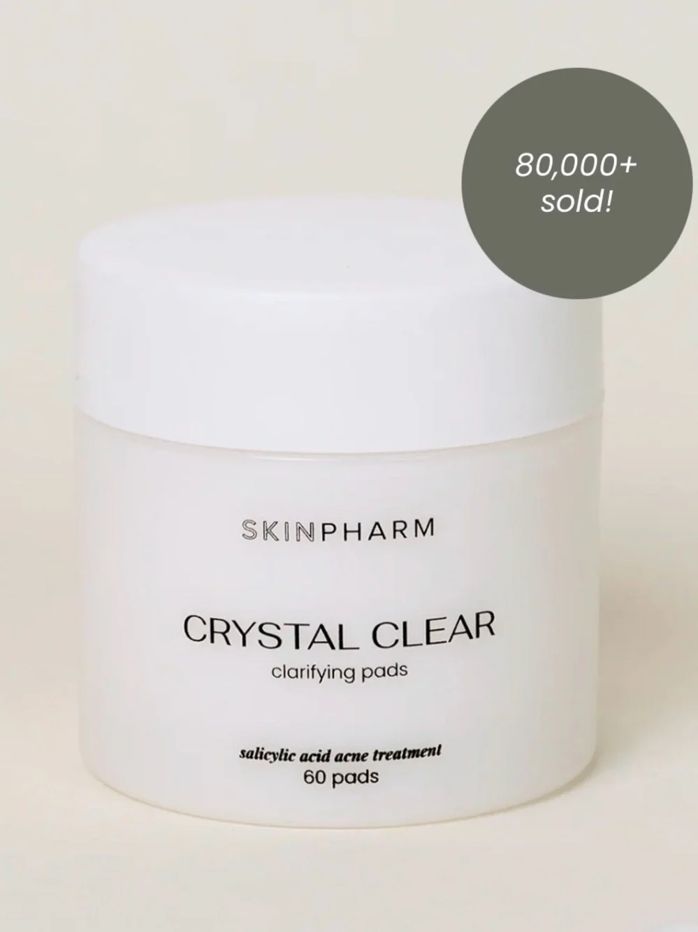SkinPharm Crystal Clear Clarifying Pads - NWT- Never Opened